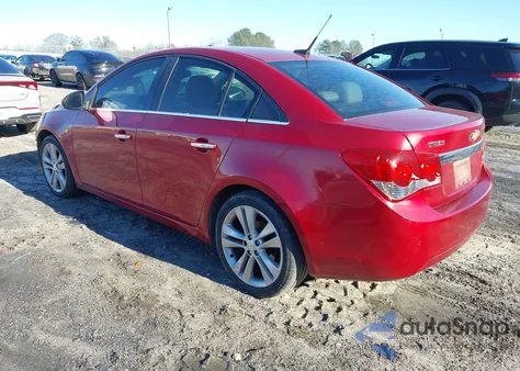 2011 Chevrolet Cruze Ltz from USA, damaged, VIN 1G1PH5S91B7139573